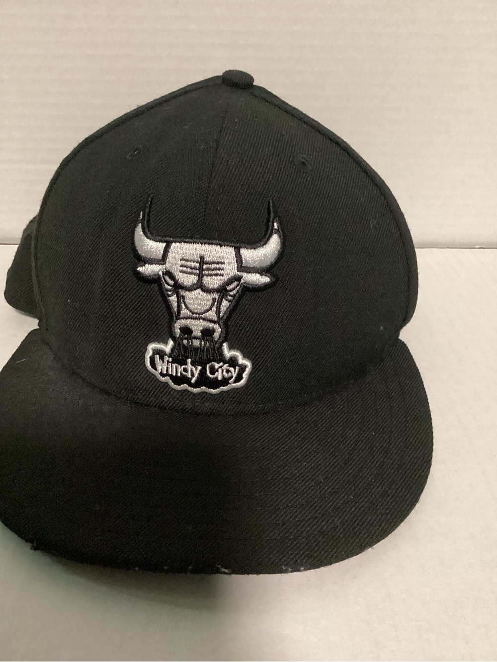 New Era Black Snapback with Windy City Bull Patch